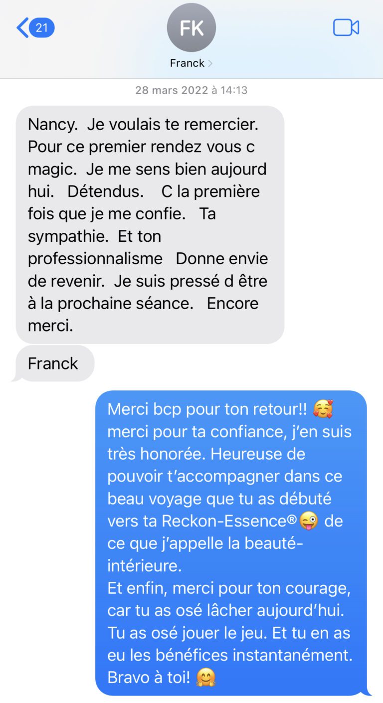 Témoignage homme OUAStylist coaching énergie